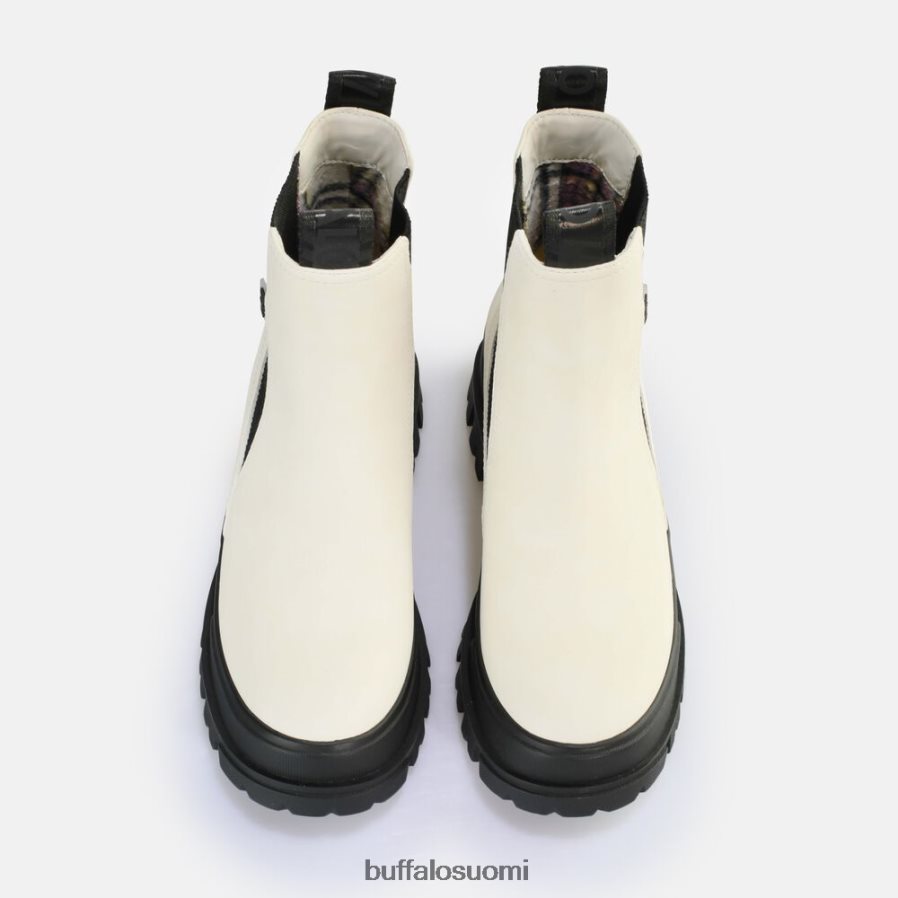 aspha chelsea mid ankle boot vegaani DZ48H4478 munankuori/musta Buffalo |saappaat
