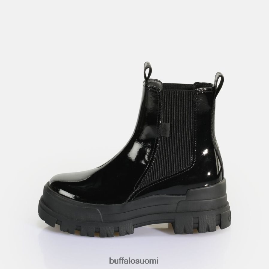 aspha chelsea mid ankle-boot vegaani DZ48H4479 musta Buffalo |saappaat