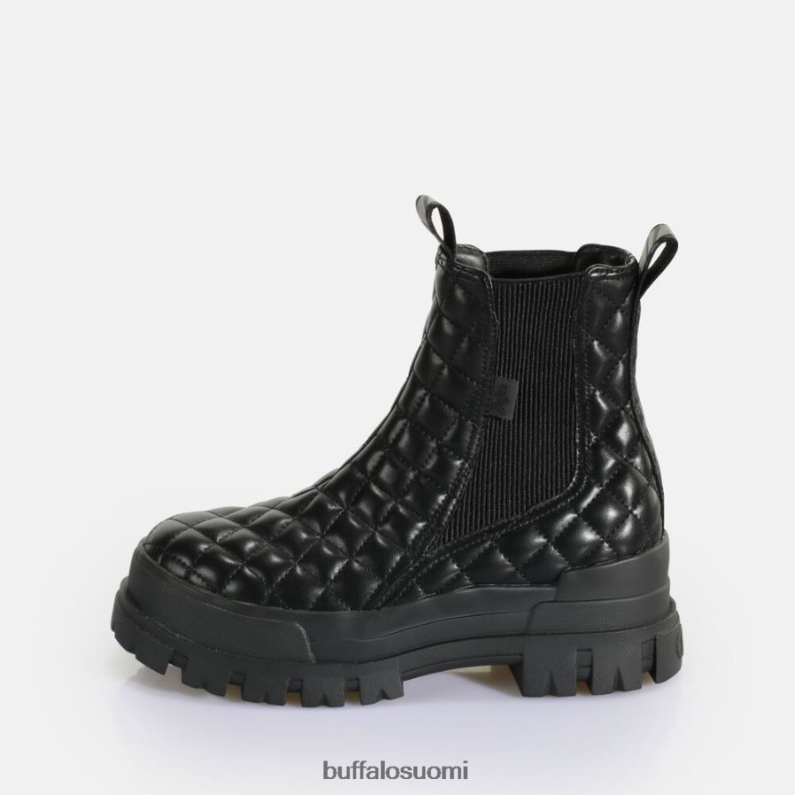 aspha chelsea mid ankle boot vegaani DZ48H4536 musta tyyny Buffalo |saappaat