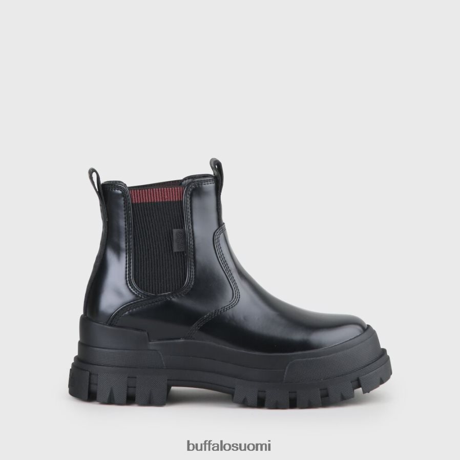 aspha chelsea nilkkasaappaat vegaani DZ48H4364 musta Buffalo |saappaat