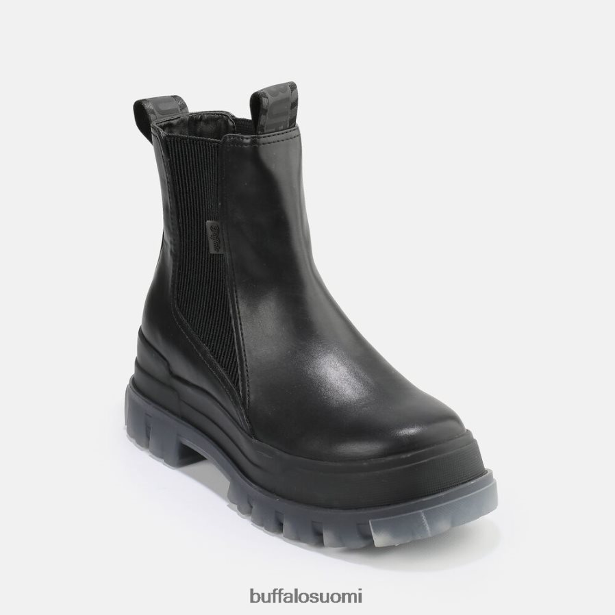 aspha chelsea vegaaniset keskinilkkurit DZ48H4896 musta/läpinäkyvä Buffalo |saappaat