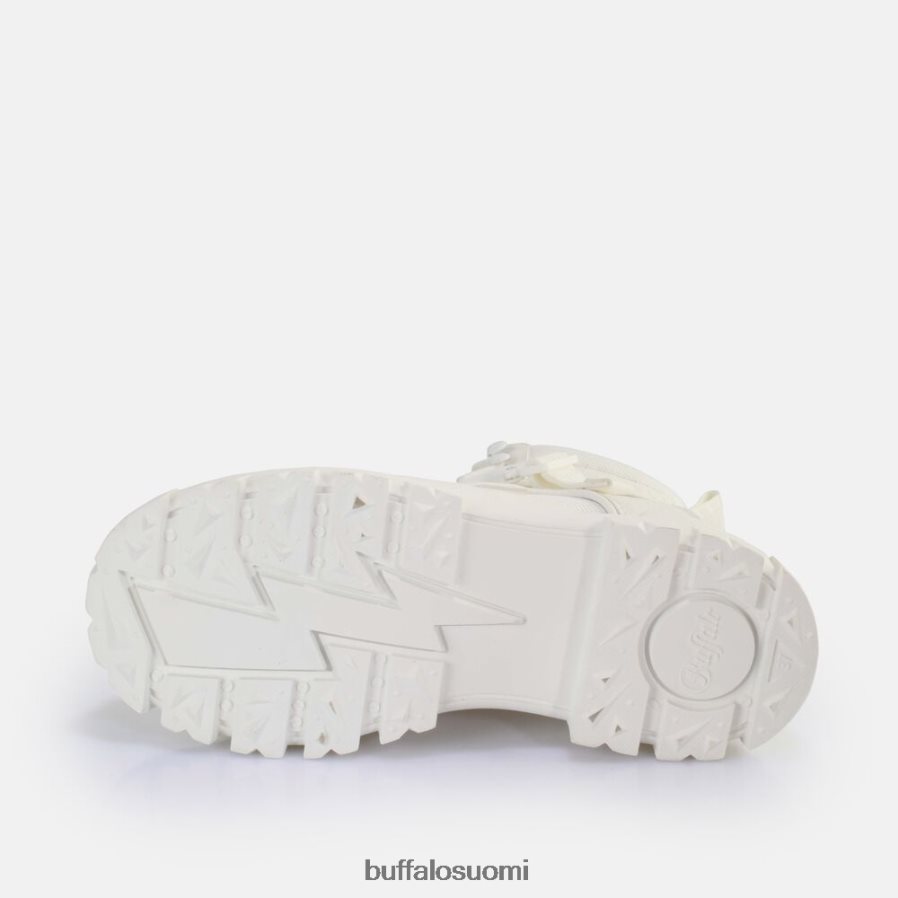 aspha com1 laceup mid ankle boot vegaani DZ48H4793 valkoinen Buffalo |saappaat