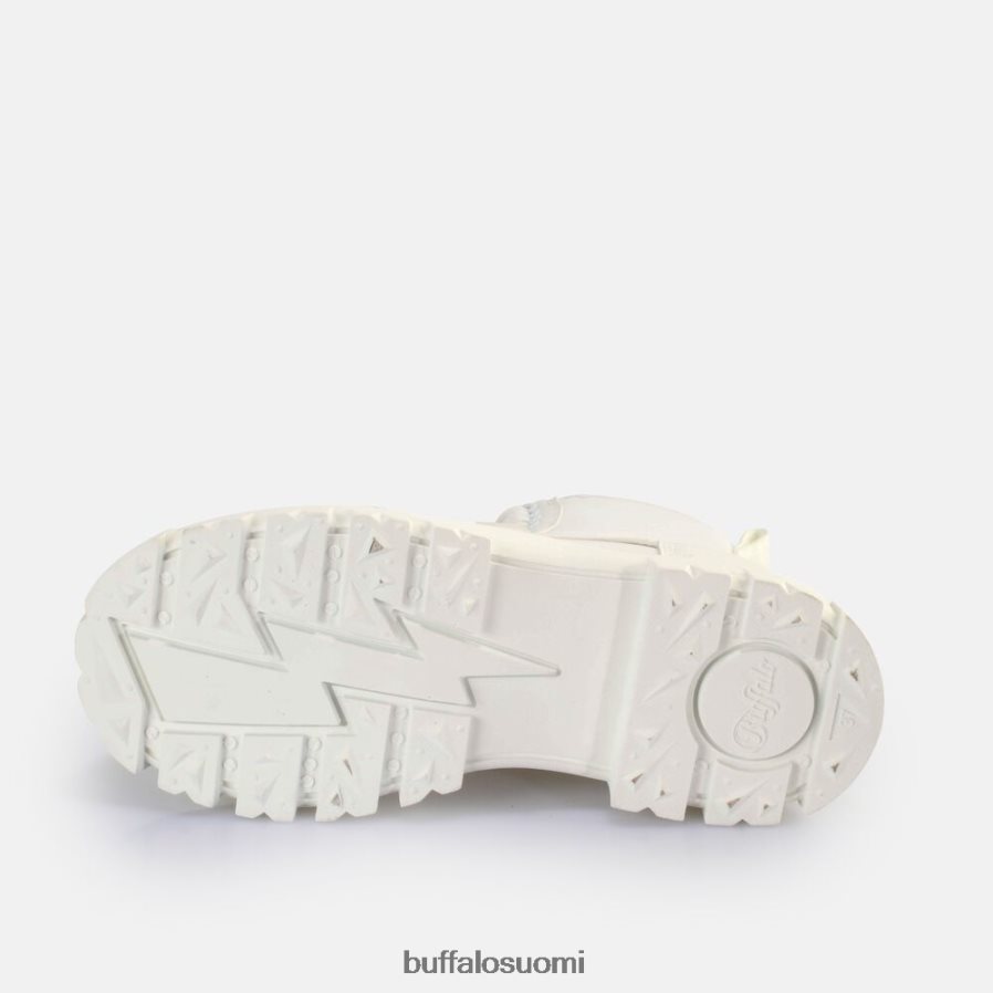 aspha com2 laceup mid ankle boot vegaaninen DZ48H4191 valkoinen Buffalo |saappaat