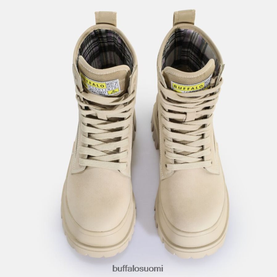 aspha com2 laceup mid nilk-boot vegaani DZ48H4189 kerma Buffalo |saappaat