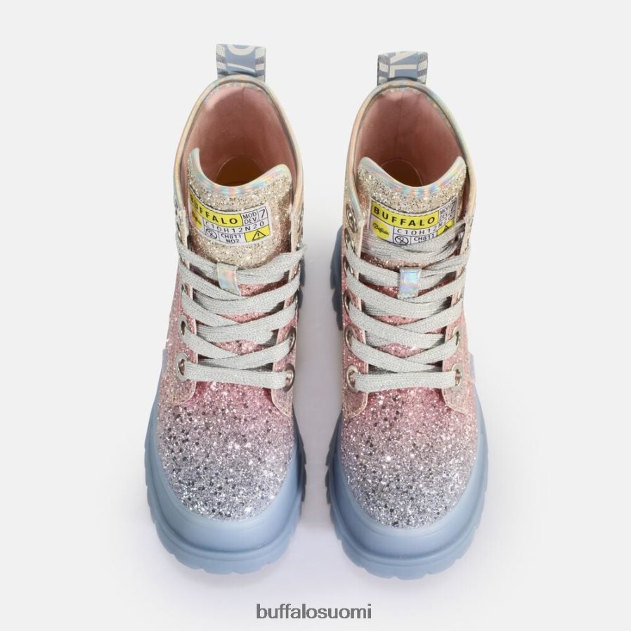 aspha laceup hi ankle boot vegaani DZ48H4434 merenneito violetti Buffalo |saappaat