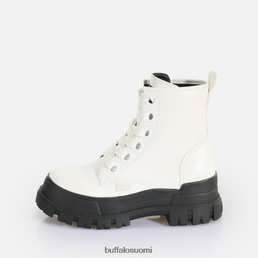 aspha laceup hi ankle boot vegaani DZ48H4435 valkoinen Buffalo |saappaat