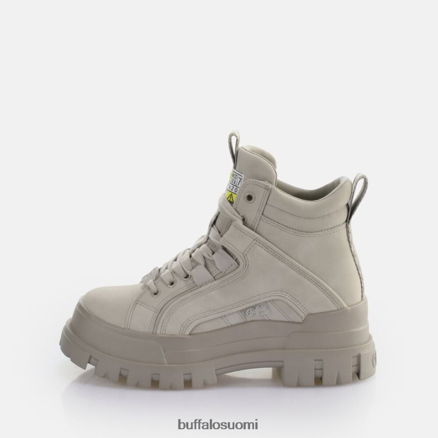 aspha nc mid laceup nilkka-saappaat vegaaninen DZ48H4630 vaalean harmaa Buffalo |saappaat