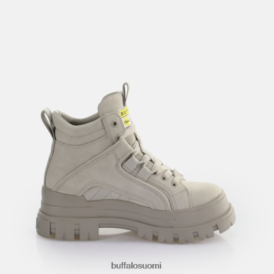 aspha nc mid laceup nilkka-saappaat vegaaninen DZ48H4630 vaalean harmaa Buffalo |saappaat