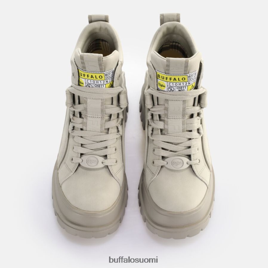 aspha nc mid laceup nilkka-saappaat vegaaninen DZ48H4630 vaalean harmaa Buffalo |saappaat