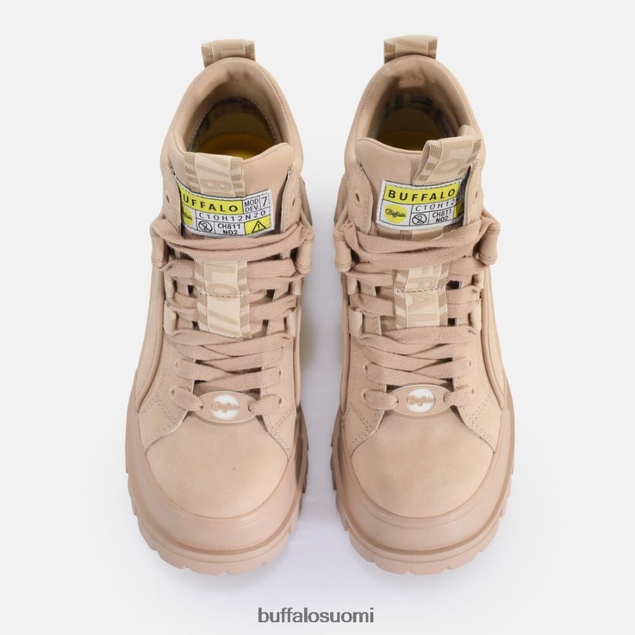 aspha nc mid laceup nilkka-saappaat vegaaninen DZ48H4682 vaalea pinkki Buffalo |saappaat