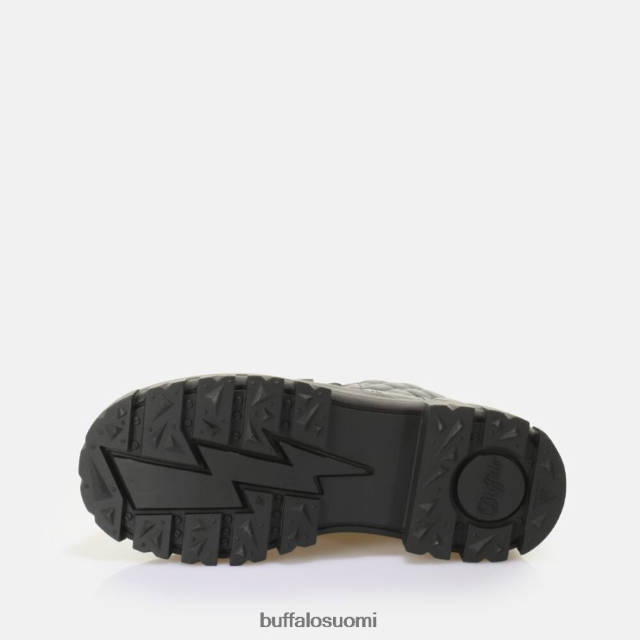 aspha rld laceup mid nilk-boot vegaani DZ48H4196 musta Buffalo |saappaat