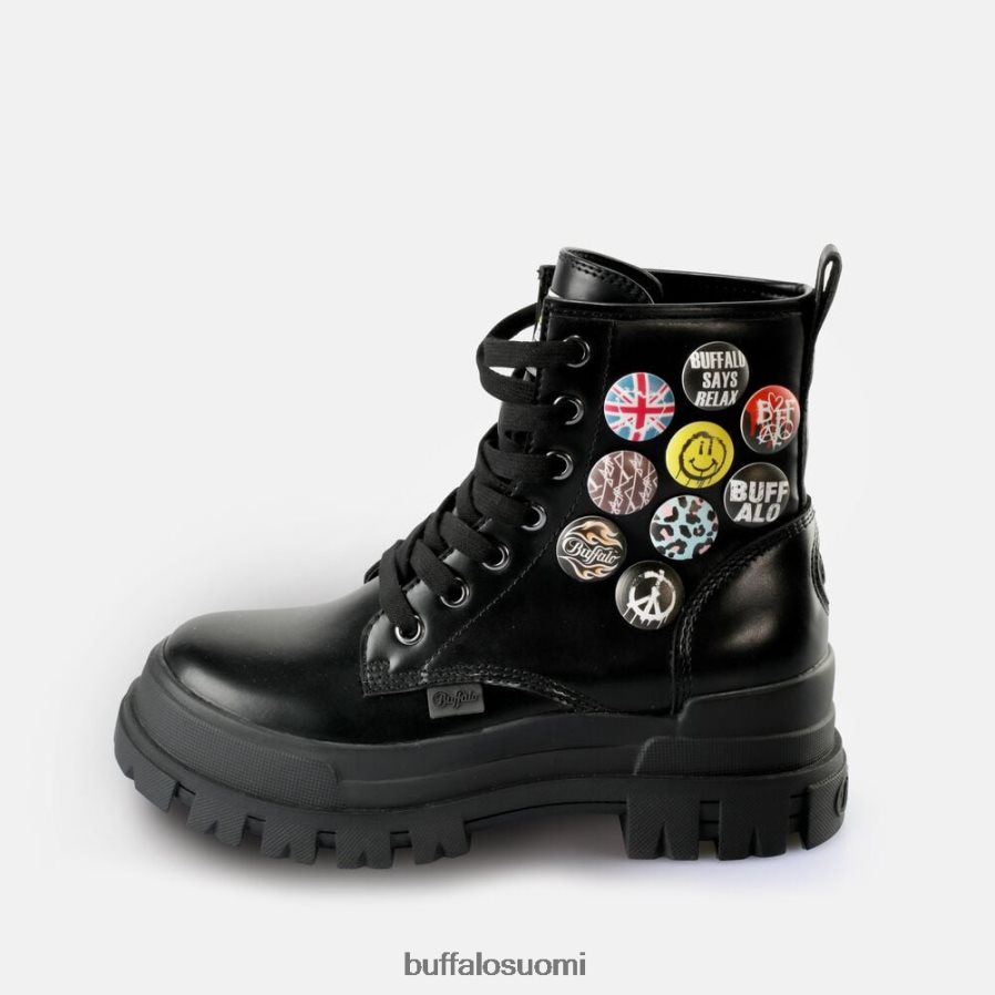 aspha rld napit nilkkurit vegaani DZ48H4270 musta Buffalo |saappaat