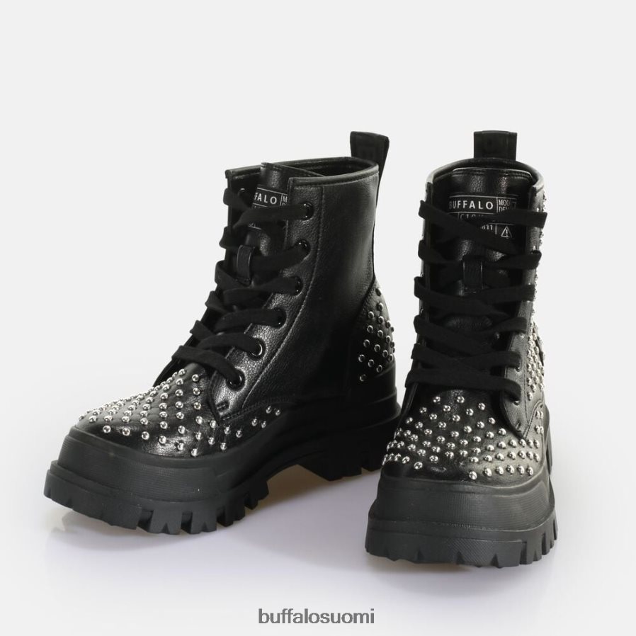 aspha rld pinnenauha mid nilk-saapas vegaaninen DZ48H4367 musta Buffalo |saappaat