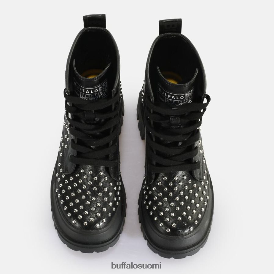 aspha rld pinnenauha mid nilk-saapas vegaaninen DZ48H4367 musta Buffalo |saappaat