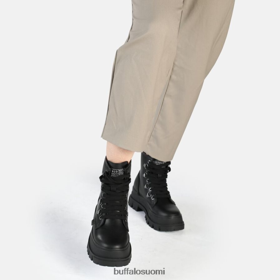 aspha rld vaelluskengät nilkka-saappaat vegaani DZ48H4841 musta Buffalo |saappaat