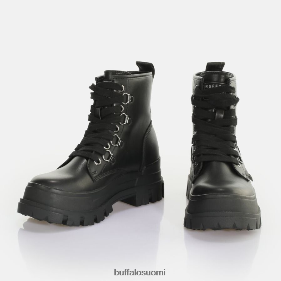 aspha rld vaelluskengät nilkka-saappaat vegaani DZ48H4841 musta Buffalo |saappaat