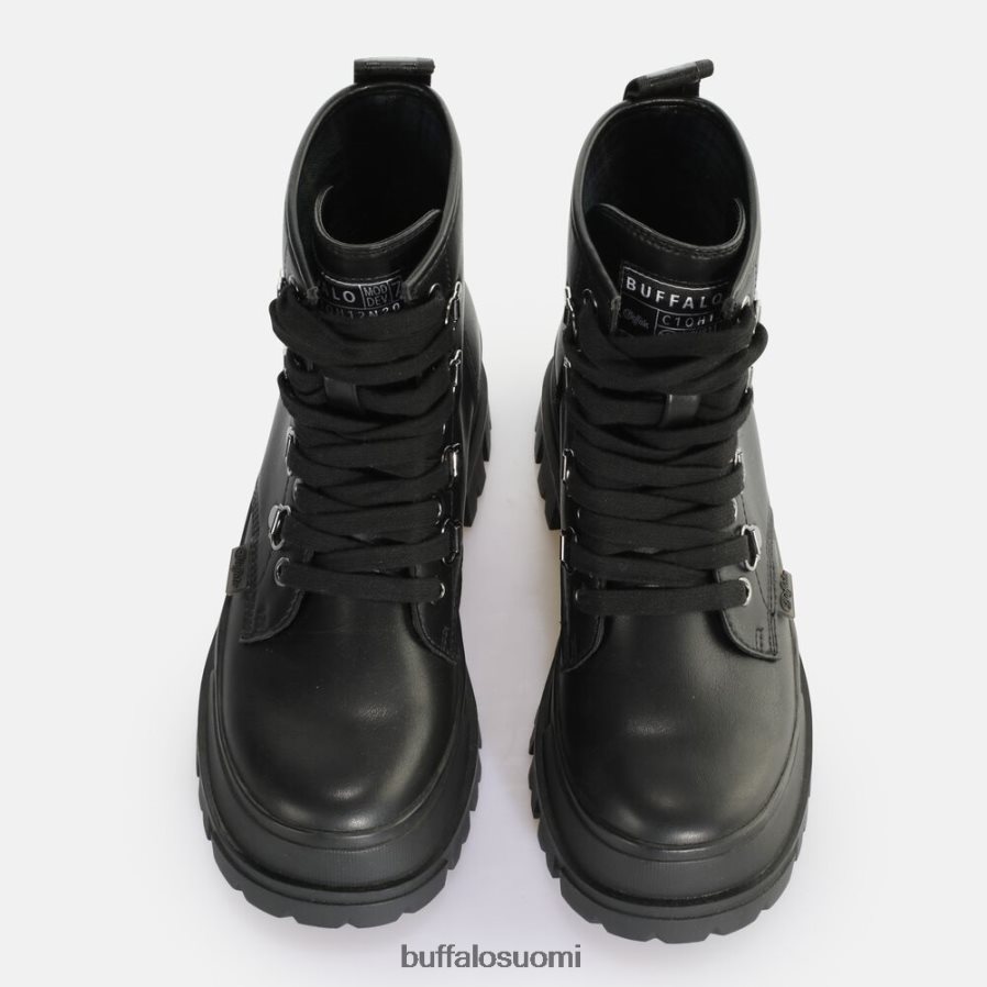 aspha rld vaelluskengät nilkka-saappaat vegaani DZ48H4841 musta Buffalo |saappaat