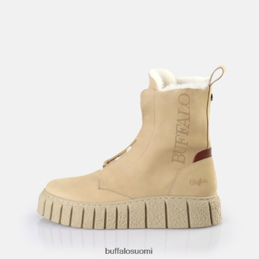 rampa lace up hei lämmin nilkkurit DZ48H4466 kerma Buffalo |saappaat