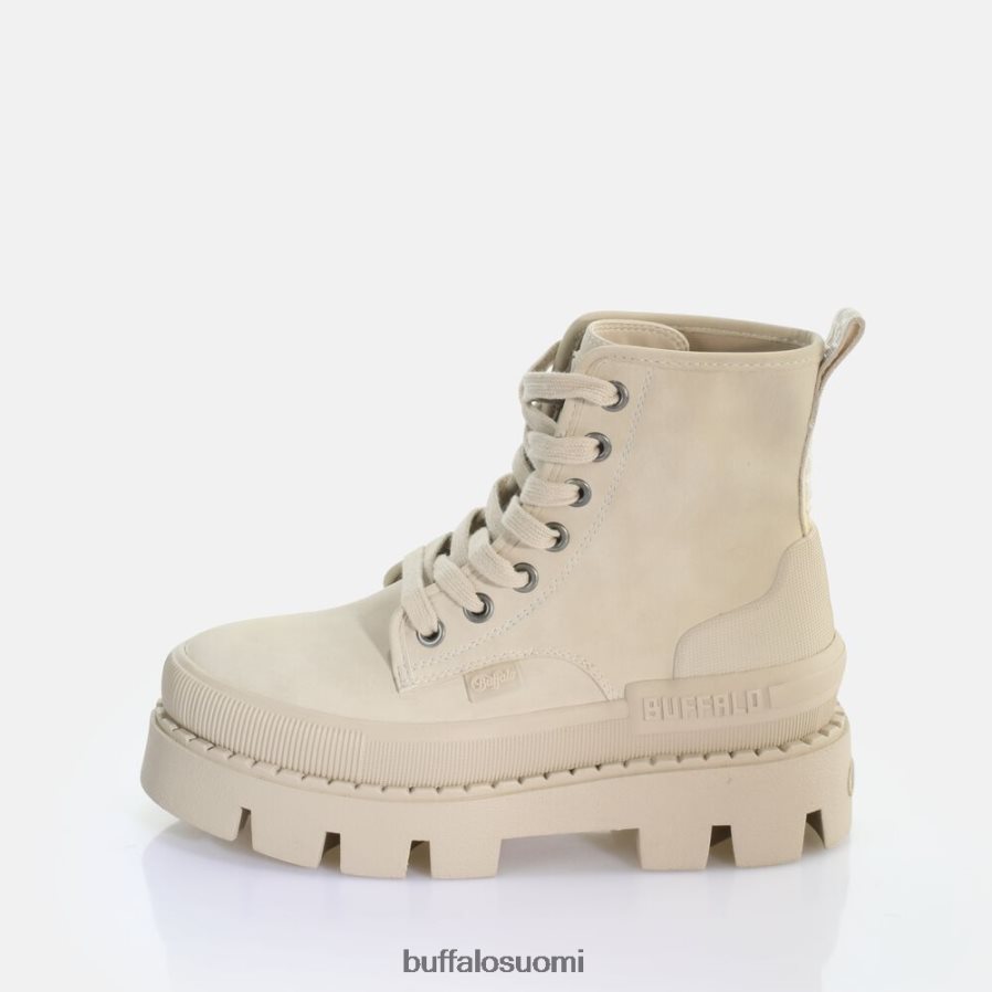 raven laceup hei nilkkasaappaat vegaani DZ48H4691 kerma Buffalo |saappaat