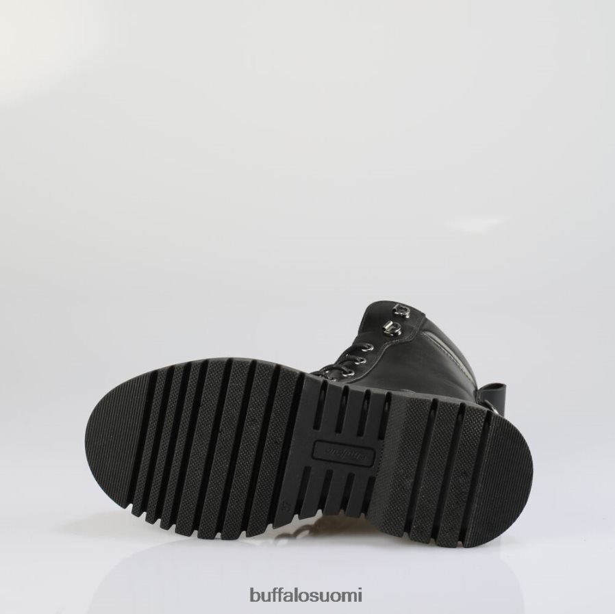 sävy laceup hei lämmin nilkkasaappas DZ48H4508 musta Buffalo |saappaat