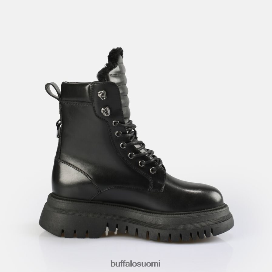 sävy laceup hei lämmin nilkkasaappas DZ48H4508 musta Buffalo |saappaat