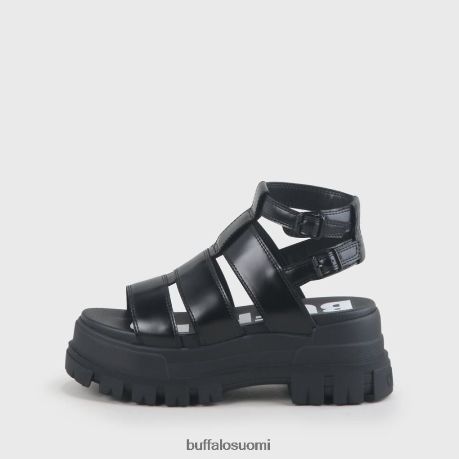 aspha gld alustan sandaali vegaaninen DZ48H4130 musta Buffalo |sandaalit