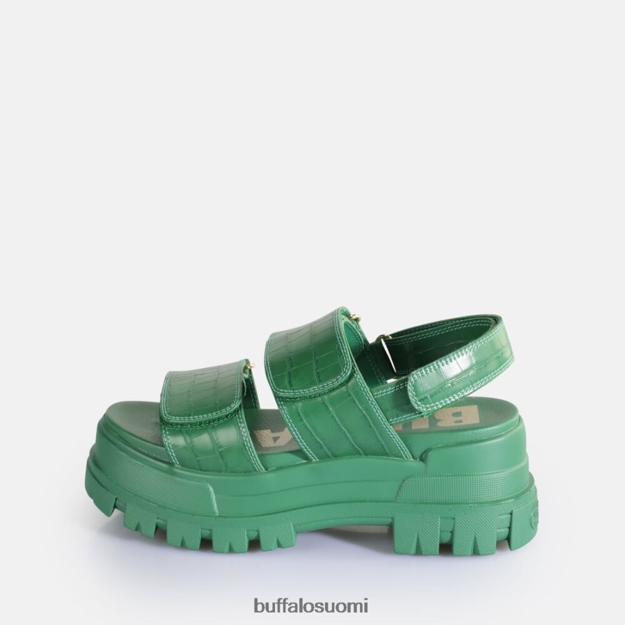 aspha snd platform sandaalit vegaani DZ48H412 vihreä Buffalo |sandaalit