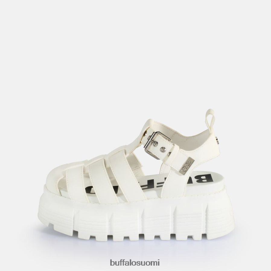 ava fisher platform sandaalit vegaani DZ48H4573 valkoinen Buffalo |sandaalit