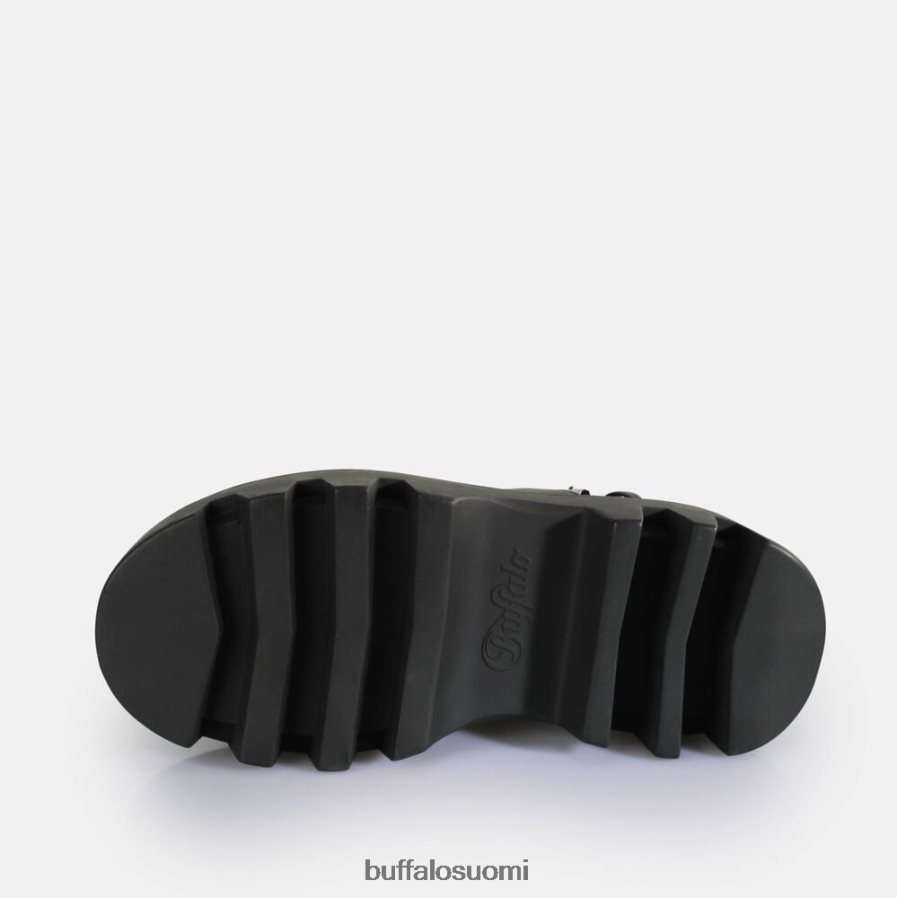 flora cross platform sandaalit vegaani DZ48H4164 musta Buffalo |sandaalit