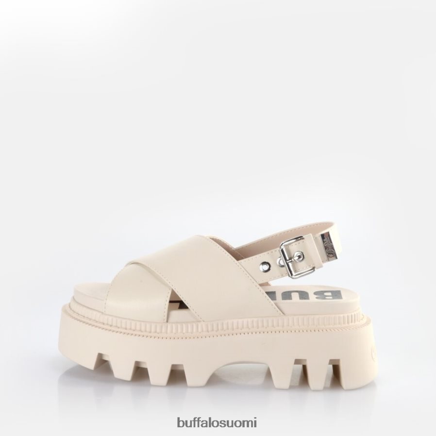 flora cross platform sandaalit vegaani DZ48H4165 kerma Buffalo |sandaalit