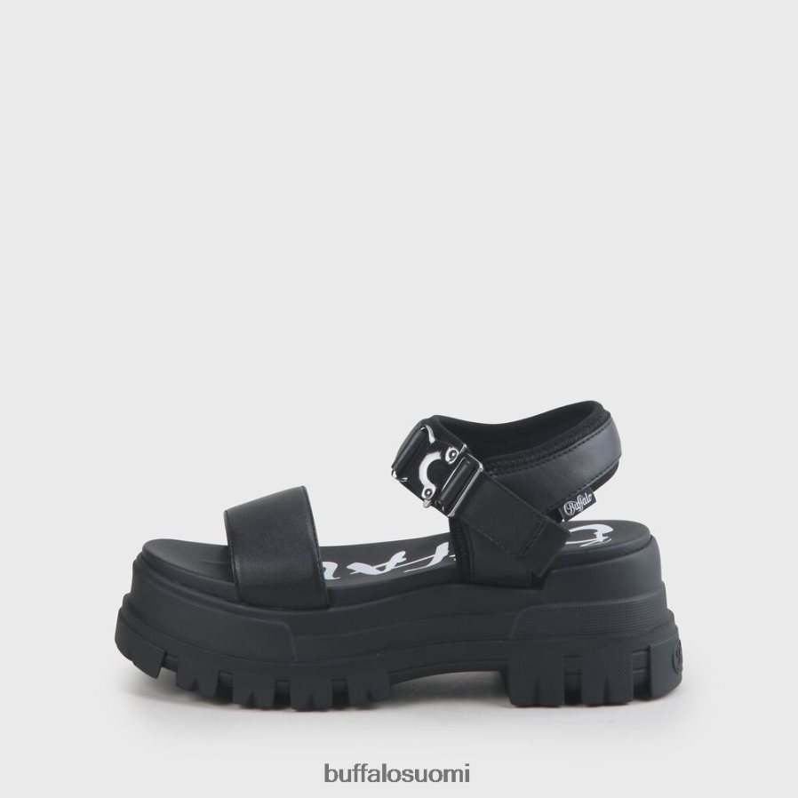 jojo plateau sandaalit vegaaniset DZ48H4753 musta Buffalo |sandaalit