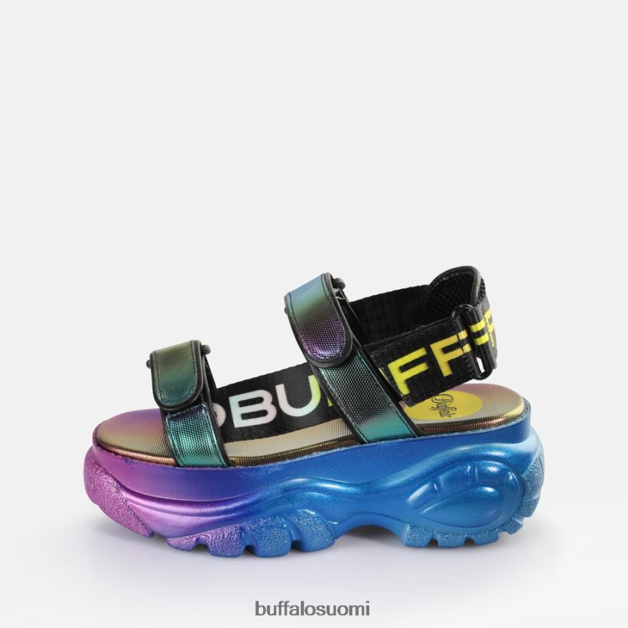 klassiset ts snd alustasandaalit vegaaniset DZ48H4522 merenneito violetti Buffalo |sandaalit