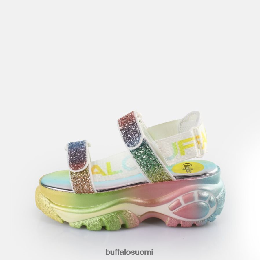 klassiset ts snd alustasandaalit vegaaniset DZ48H4645 sateenkaari Buffalo |sandaalit