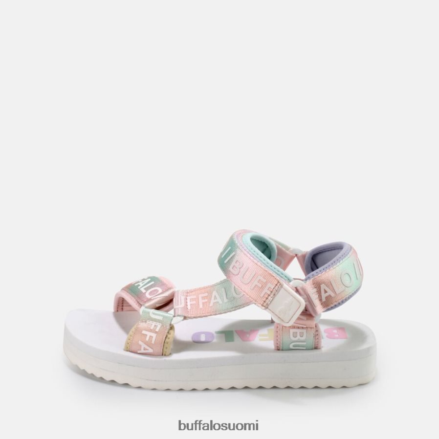 sage track platform sandaalit vegaaninen DZ48H4852 valkoinen/multi Buffalo |sandaalit