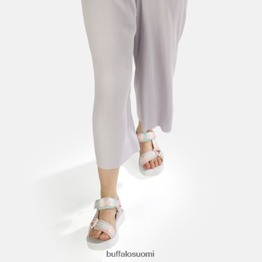 sage track platform sandaalit vegaaninen DZ48H4852 valkoinen/multi Buffalo |sandaalit