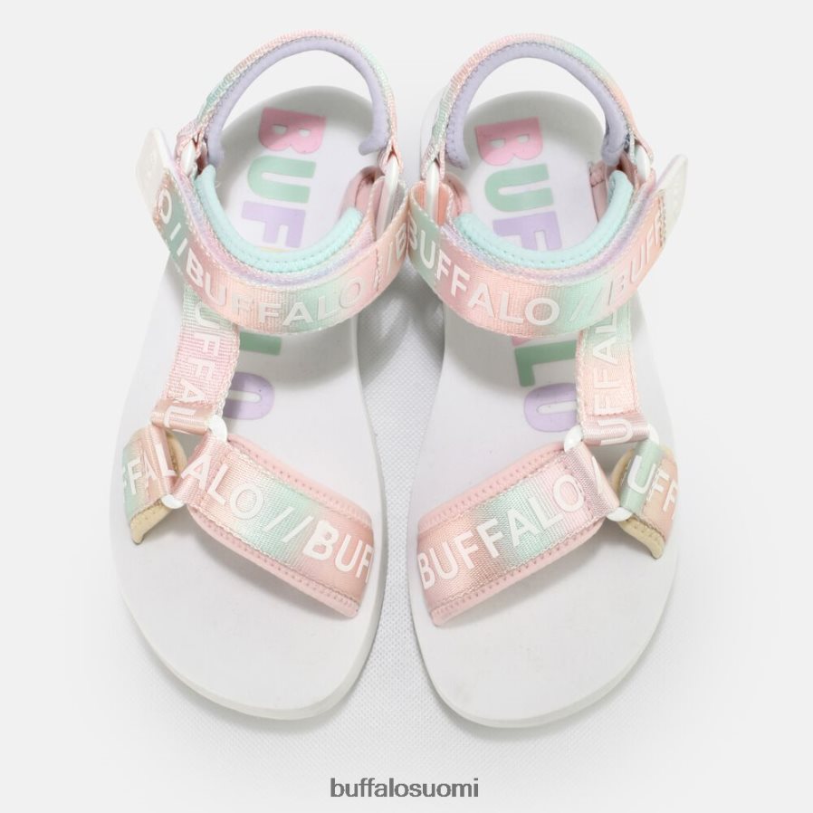 sage track platform sandaalit vegaaninen DZ48H4852 valkoinen/multi Buffalo |sandaalit