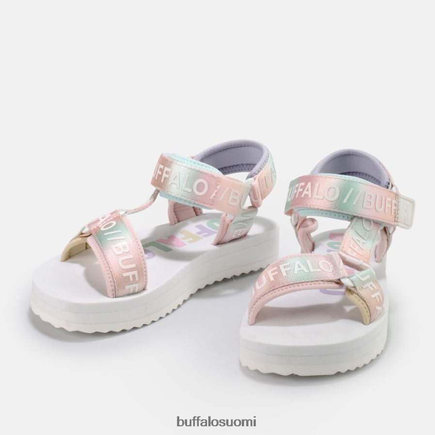 sage track platform sandaalit vegaaninen DZ48H4852 valkoinen/multi Buffalo |sandaalit