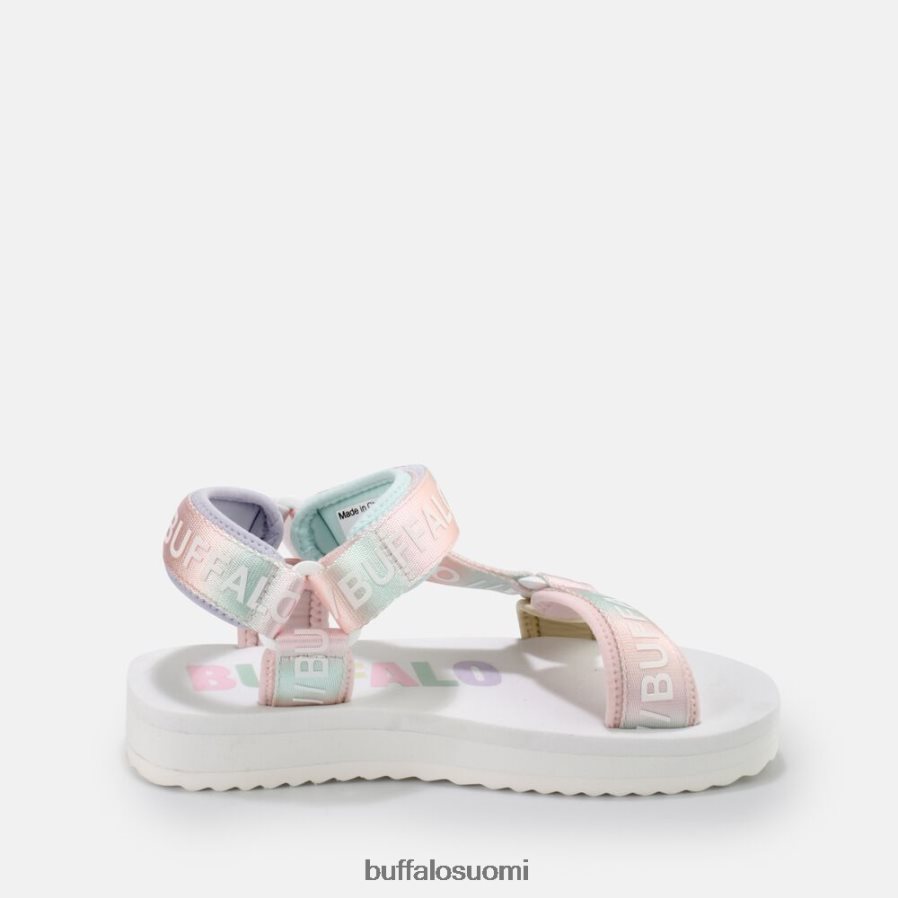 sage track platform sandaalit vegaaninen DZ48H4852 valkoinen/multi Buffalo |sandaalit