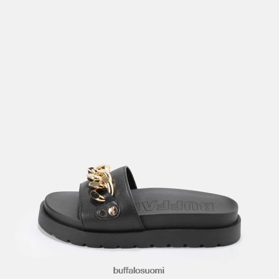 eve chain platform sandaalit vegaani DZ48H4699 musta Buffalo |diat