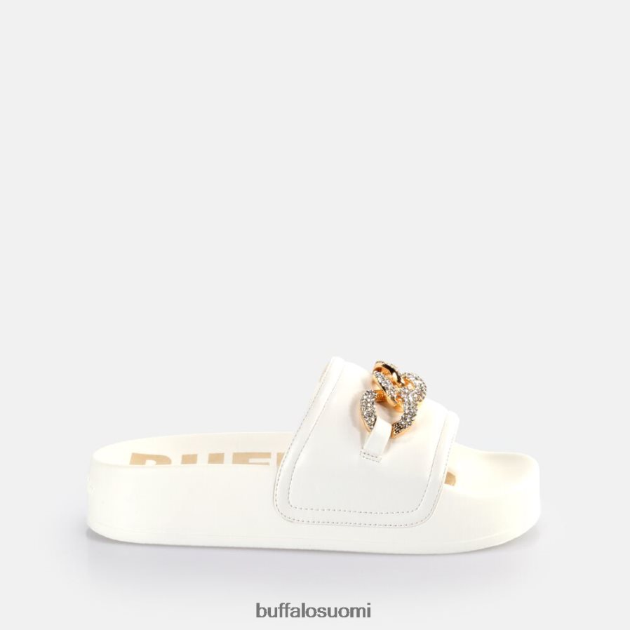 fabia ketjutaso liukumäet vegaaninen DZ48H4379 valkoinen Buffalo |diat