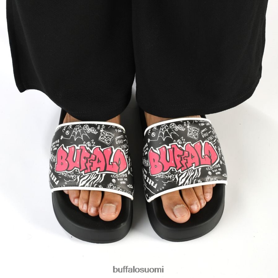 järven graffitialustan liukumäki vegaani DZ48H4183 musta Buffalo |diat