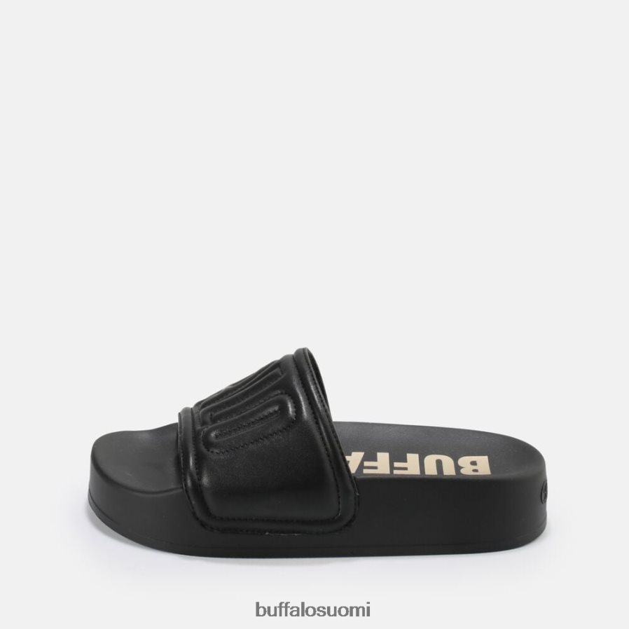 lake quilt platform sandaalit vegaaninen DZ48H4796 musta Buffalo |diat