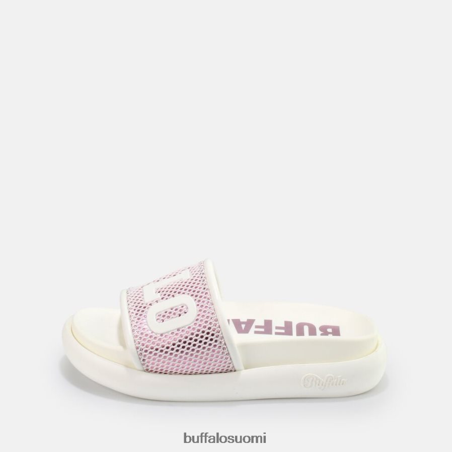 rey slide vegaani DZ48H4815 valkoinen/violetti Buffalo |diat