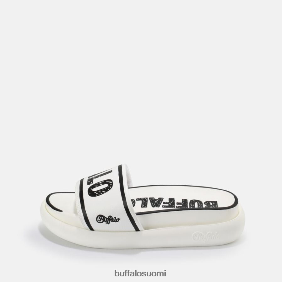 rey slide vegaani DZ48H4874 valkoinen musta Buffalo |diat