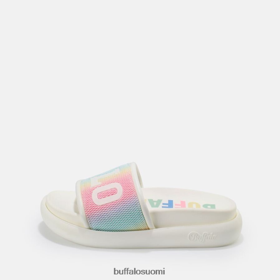 rey slide vegaani DZ48H4878 valkoinen/monivärinen Buffalo |diat