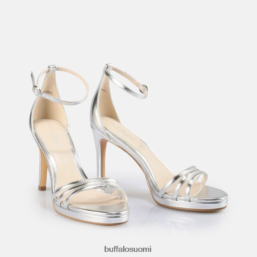 Melissa 2-korkoiset sandaalit, vegaani DZ48H4214 hopea Buffalo |sandaalit