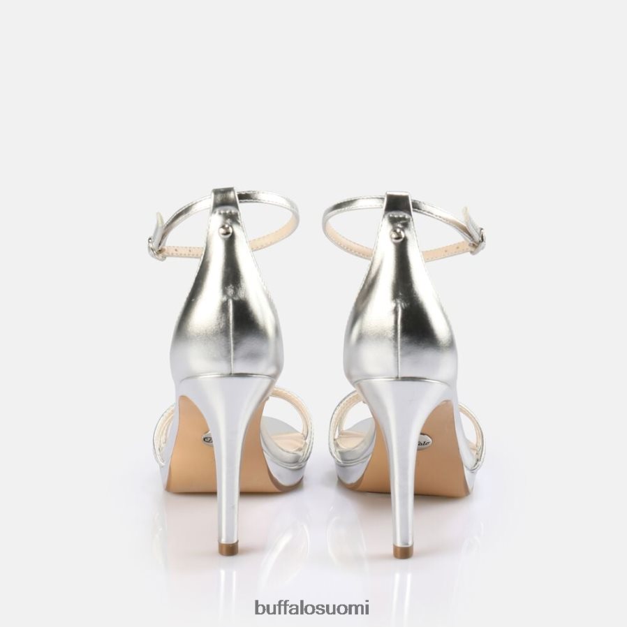 Melissa 2-korkoiset sandaalit, vegaani DZ48H4214 hopea Buffalo |sandaalit