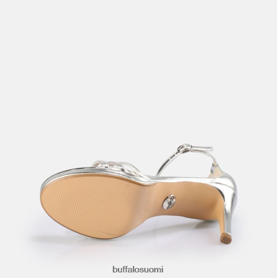 Melissa 2-korkoiset sandaalit, vegaani DZ48H4214 hopea Buffalo |sandaalit
