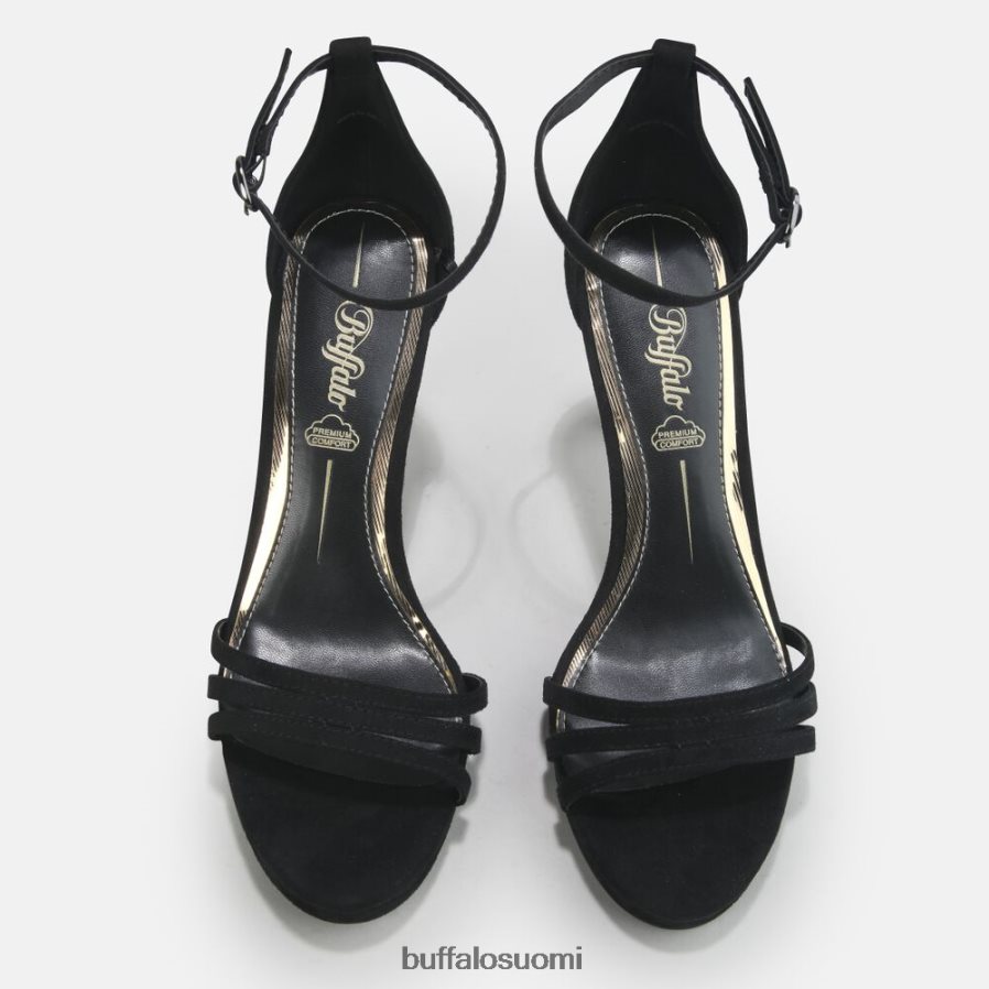Melissa 2-korkoiset sandaalit, vegaani DZ48H4216 musta Buffalo |sandaalit