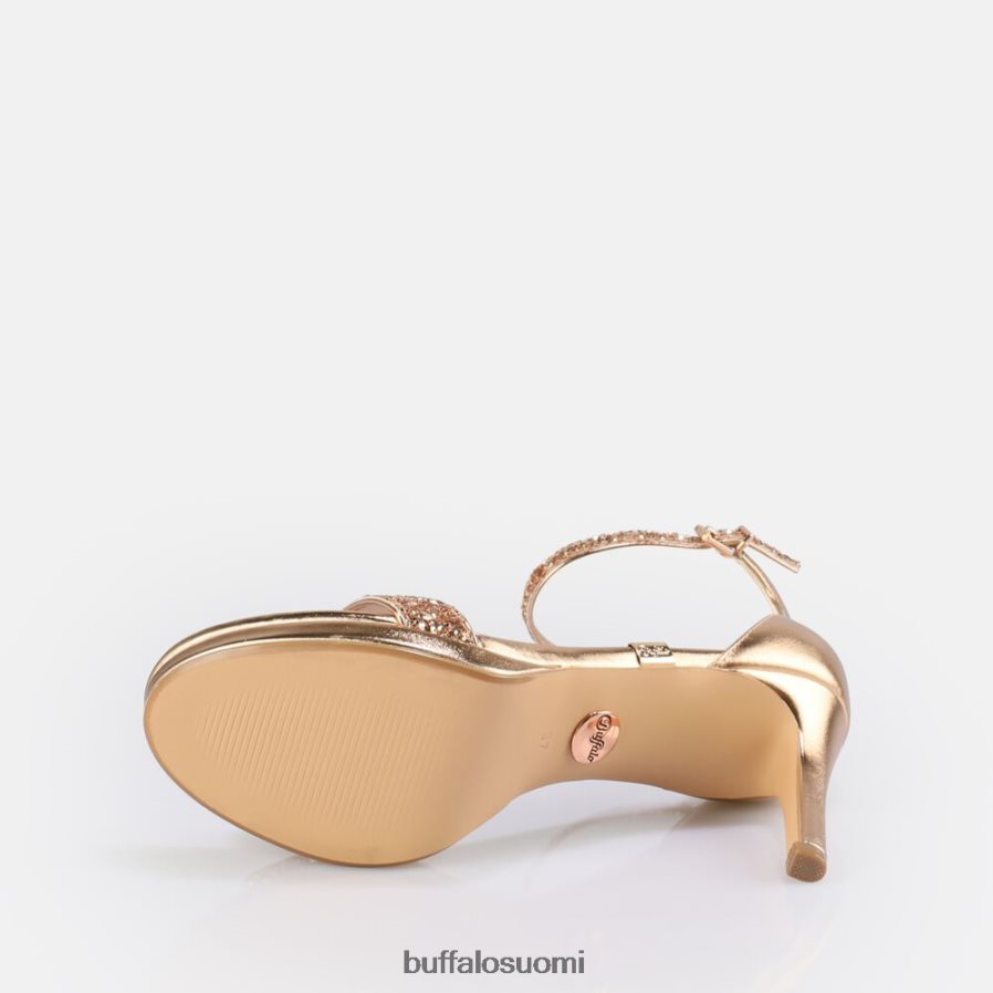 Monroe 2-korkoiset sandaalit, vegaani DZ48H4227 kupari Buffalo |sandaalit